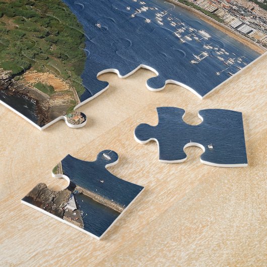 Landschaftliche Sicht auf San Sebastian Puzzle (Seite)
