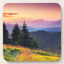 Landschaftliche Sonnenuntergänge Jungle Pines fall