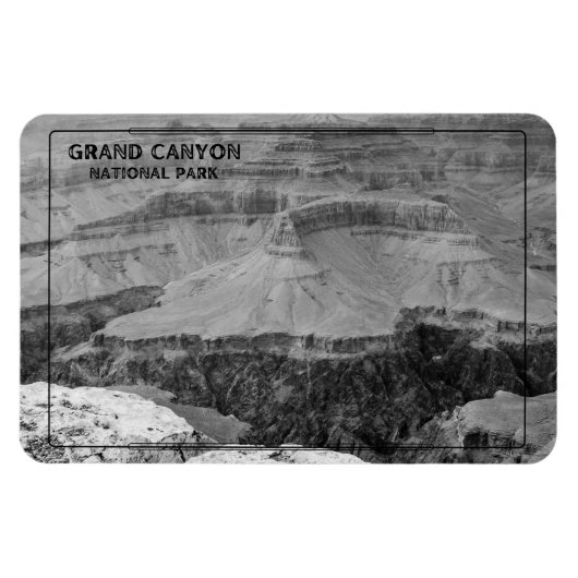 Landschaftliche Souvenirs für Naturliebhaber Magnet (Horizontal)