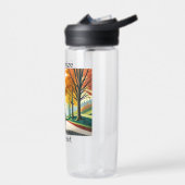 Landschaftliche Strecke - Fahrrad für Frauen Trinkflasche (Links)