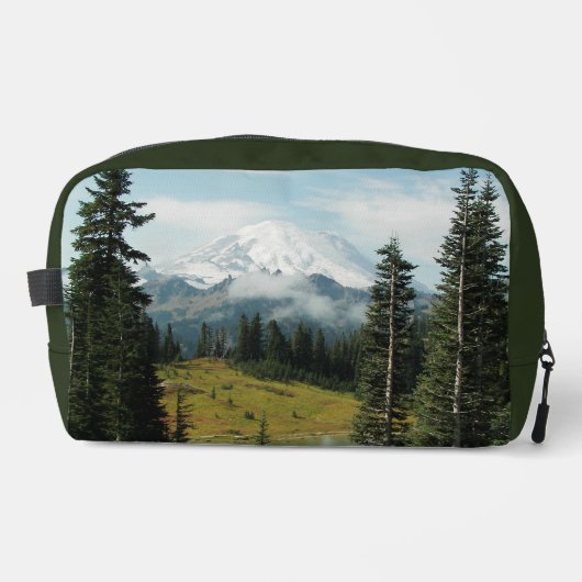 Landschaftliche subalpine Bergwelt Waschbeutel (Vorderseite)