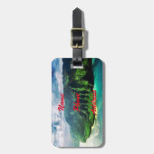 Landschaftliche Tropische Kauai Hawaii Gepäckanhänger (Vorderseite vertikal)