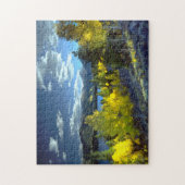 Landschaftliche Twin Seen Colorado USA Reisen Natu Puzzle (Vertikal)