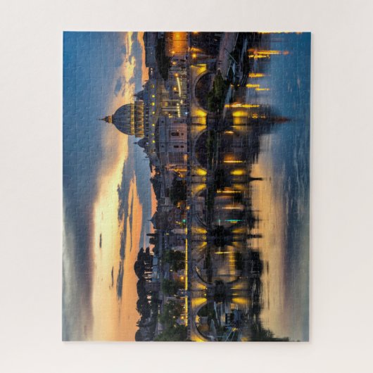 Landschaftliche Vatikanstadt, Rom Puzzle (Vertikal)