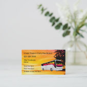 Landschaftliche Visitenkarten für Agent Visitenkarte (Stehend Vorderseite)