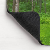 Landschaftliche Waldgrün-Mousepad Mousepad (Ecke)