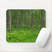 Landschaftliche Waldgrün-Mousepad Mousepad (Mit Mouse)