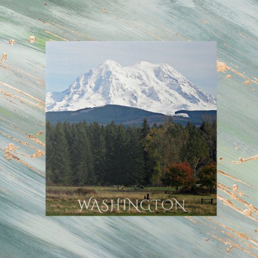 Landschaftliche Washington Mount Rainier Landschaf Fliese