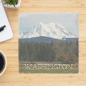 Landschaftliche Washington Mount Rainier Landschaf Steinuntersetzer