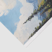 Landschaftliche Wildblumen Kunstvoll wandern im Va Seidenpapier (Ausschnitt)