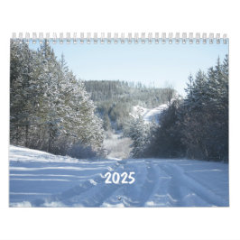 landschaftliche Wildnislandschaft - Kalender 2025
