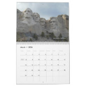 Landschaftlicher Amerika-Kalender Kalender (Mär 2026)