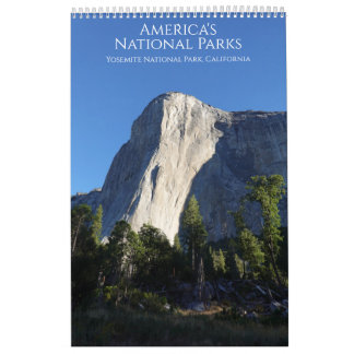Landschaftlicher amerikanischer Nationalparkkalend Kalender