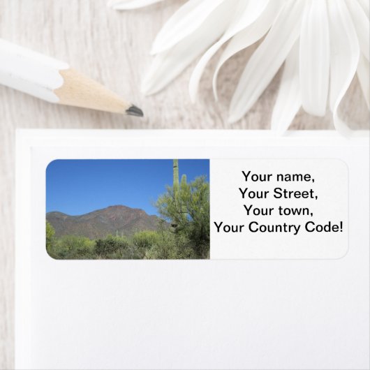 Landschaftlicher Apache-Pfad (Insitu)