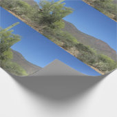 Landschaftlicher Apache-Pfad Geschenkpapier (Ecke)