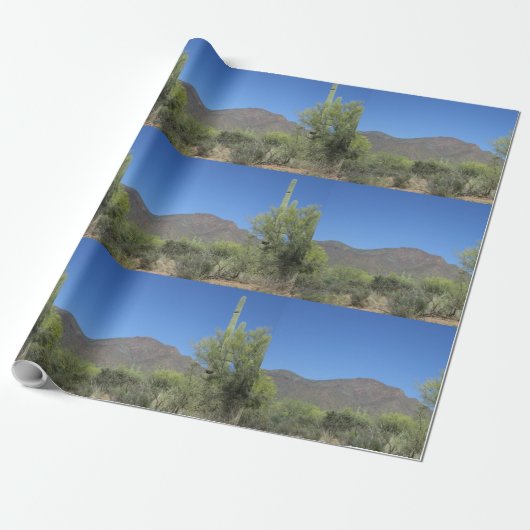 Landschaftlicher Apache-Pfad Geschenkpapier (Ungerollt)