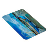 Landschaftlicher Atlantik Magnet (Rechte Seite)