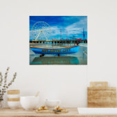 Landschaftlicher Atlantik Poster (Küche)