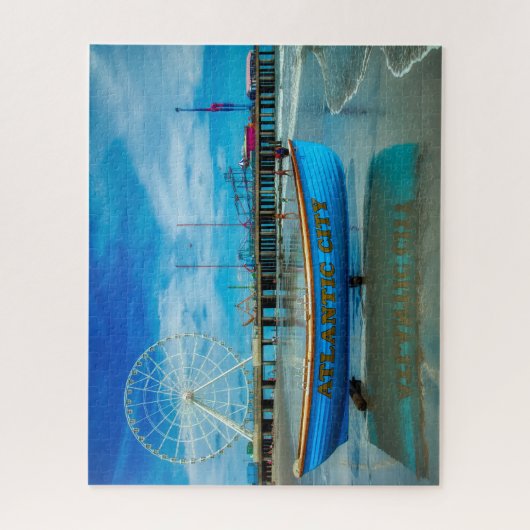 Landschaftlicher Atlantik Puzzle (Vertikal)