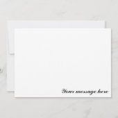 Landschaftlicher Ausblick auf die Berge Pastorale  Karte (Rückseite)