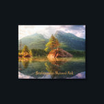 Landschaftlicher Berchtesgaden-Nationalpark Leinwanddruck<br><div class="desc">Atemberaubendes landschaftliches Fotobild mit Seeblick im Berchtesgaden Nationalpark in Süddeutschland</div>