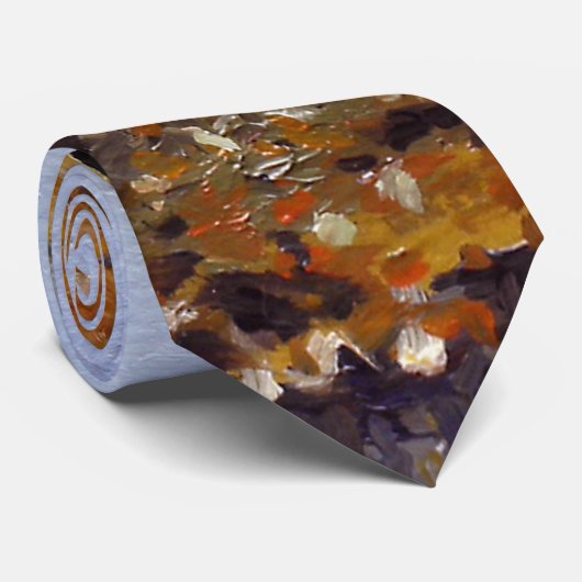 Landschaftlicher Bergsee im Estespark Krawatte (Gerollt)