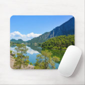 Landschaftlicher Bergsee Spiegelbild Mousepad (Mit Mouse)