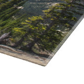 Landschaftlicher Bergwald, Heimwerkername, 3 Foto Schneidebrett (Ecke)