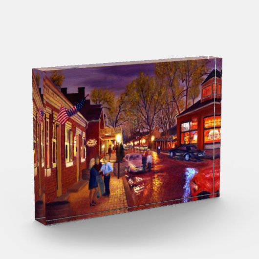 Landschaftlicher Bezirk St. Charles Historic Fotoblock (Links)