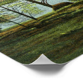 Landschaftlicher Blick auf das Kastaniengebirge Poster (Ecke)