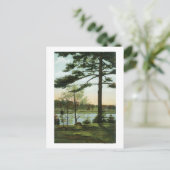 Landschaftlicher Blick auf das Kastaniengebirge Postkarte (Stehend Vorderseite)