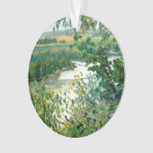 Landschaftlicher Blick auf den Fluss Mississippi V Ornament (Vorderseite)