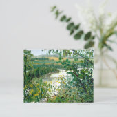 Landschaftlicher Blick auf den Fluss Mississippi V Postkarte (Stehend Vorderseite)