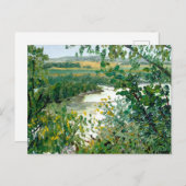 Landschaftlicher Blick auf den Fluss Mississippi V Postkarte (Vorne/Hinten)