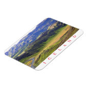 Landschaftlicher Blick auf Kühlschrankmagnet Magnet (Linke Seite)