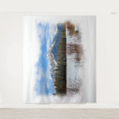 Landschaftlicher Cascade Mountain - Banff Alberta Wandteppich (Vorderseite)