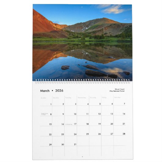 landschaftlicher Colorado-Kalender 2023 Kalender (Mär 2026)