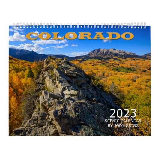 landschaftlicher Colorado-Kalender 2023 Kalender (Titelbild)