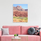 Landschaftlicher Colorado River bei Grand Canyon F Leinwanddruck (Insitu (Wohnzimmer))