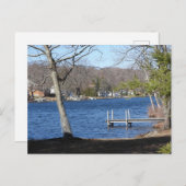 Landschaftlicher Connecticut Postkarte (Vorne/Hinten)