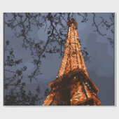 Landschaftlicher Eiffelturm Paris Frankreich - The Geschenkpapier (Flach)