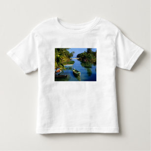 Landschaftlicher Fluss in der Nähe von Ocho Rios i Kleinkind T-shirt
