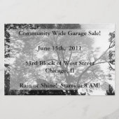 Landschaftlicher Flyer eines Ereignisses (Vorne)