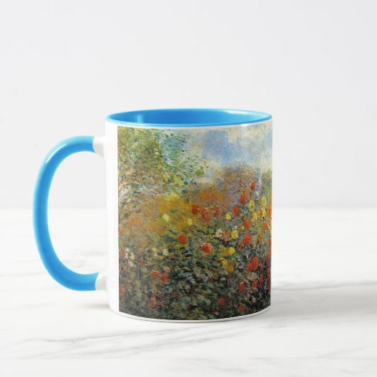 Landschaftlicher Garten Monet in Argenteuil Tasse (Links)
