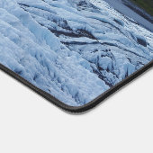 Landschaftlicher Glacier Blue Desk Mat Schreibtischunterlage (Ecke)