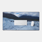 Landschaftlicher Glacier Blue Desk Mat Schreibtischunterlage (Tastatur & Maus)