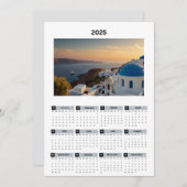 Landschaftlicher Griechenland-Ansichtskalender Programm (Vorne/Hinten)