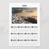 Landschaftlicher Griechenland-Ansichtskalender Programm (Vorderseite)