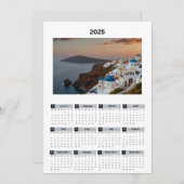 Landschaftlicher Griechenland-Ansichtskalender Programm (Vorne/Hinten)