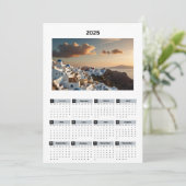Landschaftlicher Griechenland-Ansichtskalender Programm (Stehend Vorderseite)